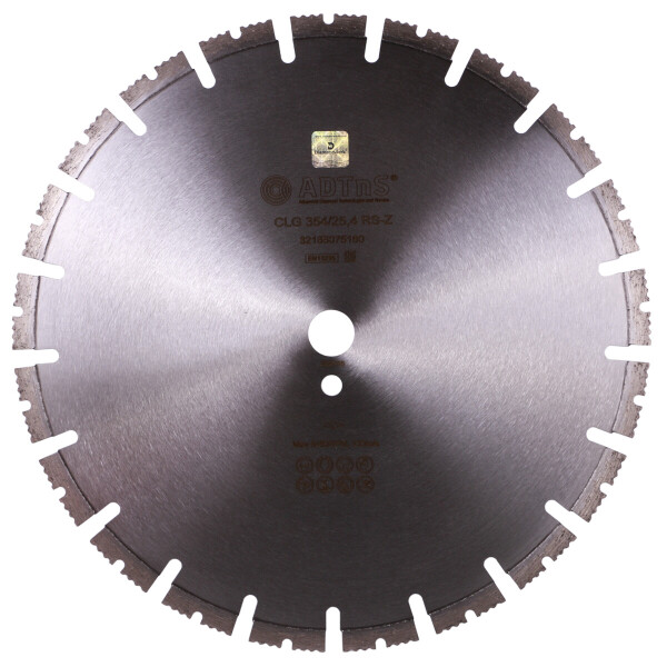 Круг алмазный отрезной ADTnS 1A1RSS/C1-W 354x3,2/2,2x12x25,4-21 F4 CLG 354/25,4 RS-Z (32185075160)
Круг алмазный отрезной ADTnS 1A1RSS/C1-W 354x3,2/2,2x12x25,4-21 F4 CLG 354/25,4 RS-Z (32185075160)