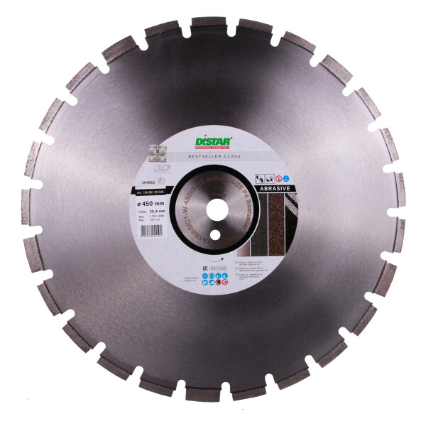Круг алмазный отрезной Distar 1A1RSS/C1-W 450x3,8/2,8x9x25,4-25 F4 Bestseller Abrasive (12485129028)
Круг алмазный отрезной Distar 1A1RSS/C1-W 450x3,8/2,8x9x25,4-25 F4 Bestseller Abrasive (12485129028)