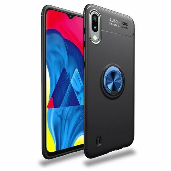 Чехол Fiji Hold для Samsung Galaxy M10 2019 (M105) бампер накладка с подставкой Black-Blue
Чехол Fiji Hold для Samsung Galaxy M10 2019 (M105) бампер накладка с подставкой Black-Blue