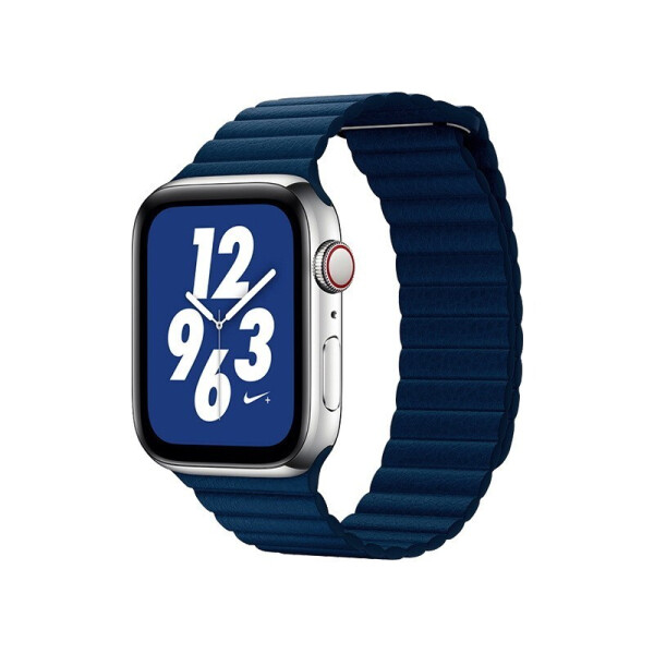 Ремешок Coteetci W7 Leather Magnet Band For Apple Watch 38mm/40mm Dark Blue (WH5205-DB)
Ремешок Coteetci W7 Leather Magnet Band For Apple Watch 38mm/40mm Dark Blue (WH5205-DB)