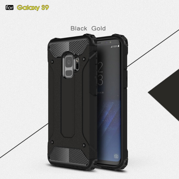 Бронированный противоударный TPU+PC чехол Immortal для Samsung Galaxy S9 Черный (73726)
Бронированный противоударный TPU+PC чехол Immortal для Samsung Galaxy S9 Черный (73726)
