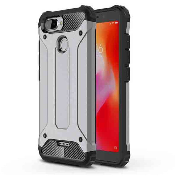 Бронированный противоударный TPU+PC чехол Immortal для Xiaomi Redmi 6 Металл / Gun Metal (87709)
Бронированный противоударный TPU+PC чехол Immortal для Xiaomi Redmi 6 Металл / Gun Metal (87709)