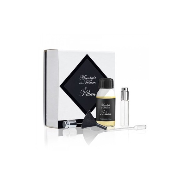 Набор Kilian Moonlight in Heaven - set (refill 50ml + funnel + dropper + vial 7.5ml + spray)
Набор Kilian Moonlight in Heaven - set (refill 50ml + funnel + dropper + vial 7.5ml + spray)