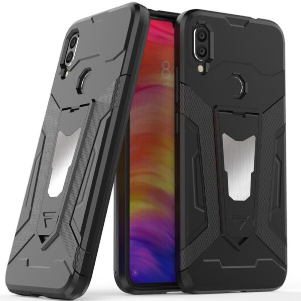 Ударопрочный защитный чехол-подставка Transformer Iron для Xiaomi Redmi Note 7 / Note 7 Pro /Note 7s Черный / Soul Black (109708)
Ударопрочный защитный чехол-подставка Transformer Iron для Xiaomi Redmi Note 7 / Note 7 Pro /Note 7s Черный / Soul Black (109708)