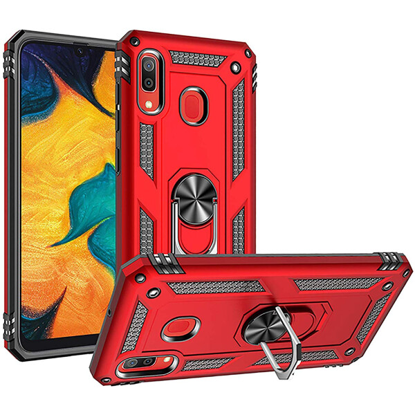 Ударопрочный чехол Serge Ring магнитный держатель для Samsung Galaxy A20 / A30 Красный (106894)
Ударопрочный чехол Serge Ring магнитный держатель для Samsung Galaxy A20 / A30 Красный (106894)