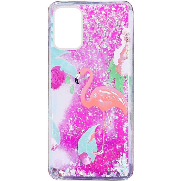 TPU чехол с переливающимися блестками для Samsung Galaxy A71 Фламинго в цветах (156773)
TPU чехол с переливающимися блестками для Samsung Galaxy A71 Фламинго в цветах (156773)