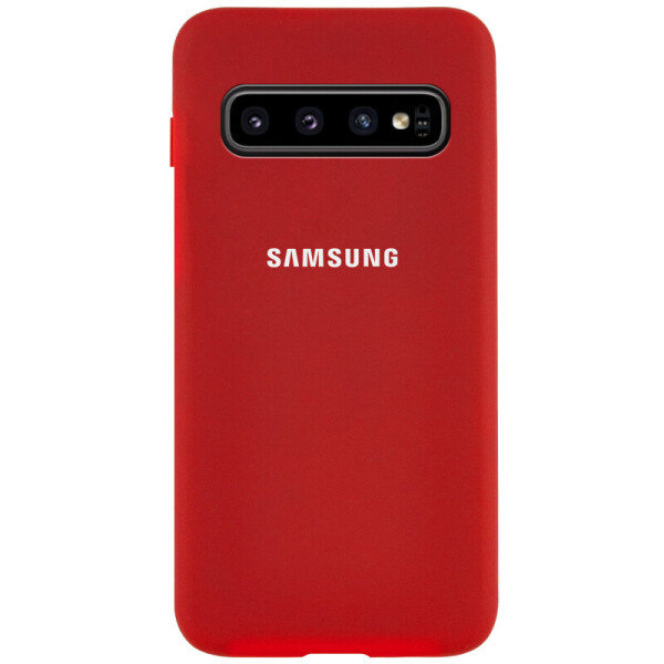 Чехол Silicone Cover Full Protective (AA) для Samsung Galaxy S10 Красный / Dark Red (114941)
Чехол Silicone Cover Full Protective (AA) для Samsung Galaxy S10 Красный / Dark Red (114941)