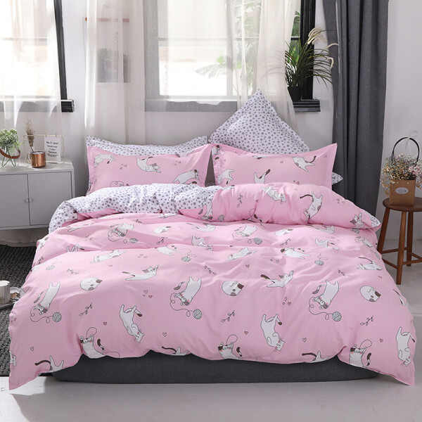 Комплект постельного белья Kitten and clew (двуспальный-евро) Berni Home Розовый (53310)
Комплект постельного белья Kitten and clew (двуспальный-евро) Berni Home Розовый (53310)