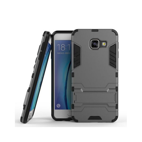 Ударопрочный чехол-подставка Transformer для Samsung A310F Galaxy A3 (2016) с мощной защитой корпуса Серый / Metal slate (46371)
Ударопрочный чехол-подставка Transformer для Samsung A310F Galaxy A3 (2016) с мощной защитой корпуса Серый / Metal slate (46371)
