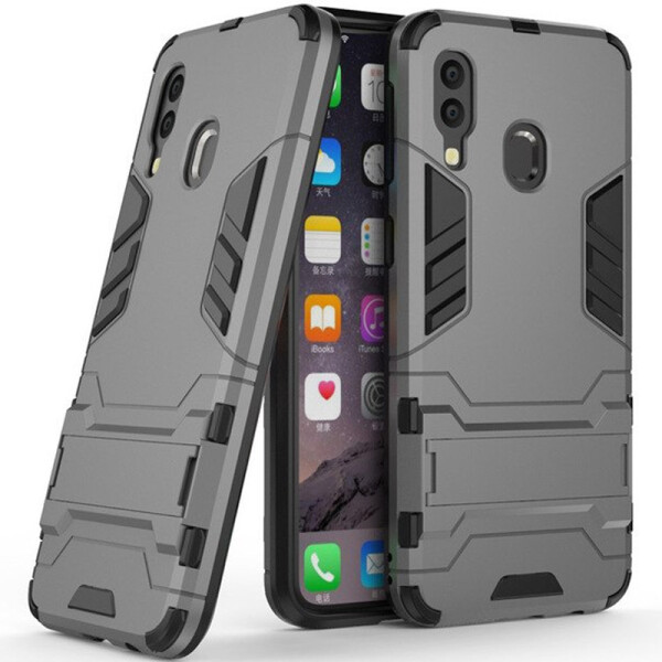 Ударопрочный чехол-подставка Transformer для Samsung Galaxy A40 (A405F) с мощной защитой корпуса Металл / Gun Metal (101868)
Ударопрочный чехол-подставка Transformer для Samsung Galaxy A40 (A405F) с мощной защитой корпуса Металл / Gun Metal (101868)