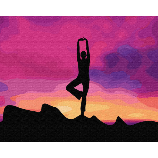 Картина по номерам. Brushme "Асана йоги" GX34817 
Картина по номерам. Brushme "Асана йоги" GX34817