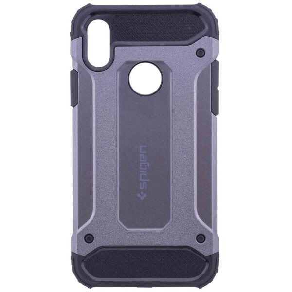 Бронированный противоударный TPU+PC чехол SPIGEN (HC) для Xiaomi Redmi Note 6 Pro Серый (4596741)
Бронированный противоударный TPU+PC чехол SPIGEN (HC) для Xiaomi Redmi Note 6 Pro Серый (4596741)
