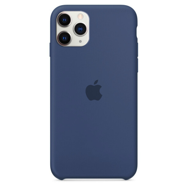 Чехол Silicone case (A) для Apple iPhone 11 Pro (5.8) Синий / Blue Cobalt (112212)