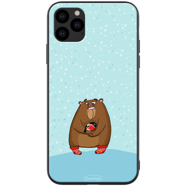 TPU+PC чехол ForFun для Apple iPhone 11 Pro Max (6.5") Медведь и снегирь / Голубой (896235)
TPU+PC чехол ForFun для Apple iPhone 11 Pro Max (6.5") Медведь и снегирь / Голубой (896235)