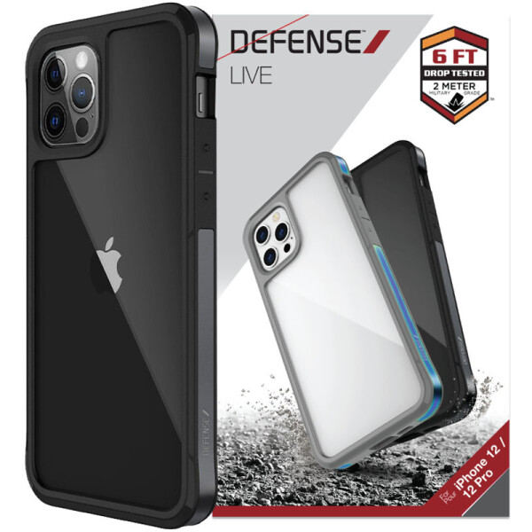 Чехол Defense Edge Series для Apple iPhone 12 Pro / 12 (6.1") Черный / Black (6621263)
Чехол Defense Edge Series для Apple iPhone 12 Pro / 12 (6.1") Черный / Black (6621263)