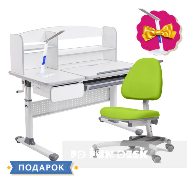Комплект для школьников парта Cubby Rimu Grey + подростковое кресло FunDesk Ottimo Green
Комплект для школьников парта Cubby Rimu Grey + подростковое кресло FunDesk Ottimo Green