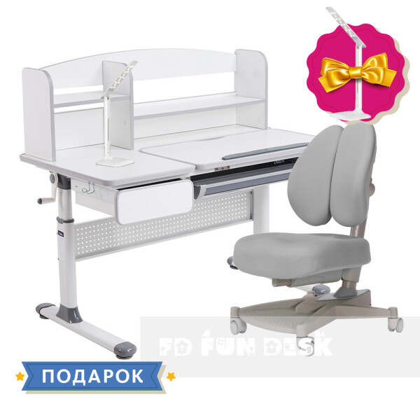 Комплект для школьника парта Cubby Rimu Grey + ортопедическое кресло для подростков FunDesk Contento Grey
Комплект для школьника парта Cubby Rimu Grey + ортопедическое кресло для подростков FunDesk Contento Grey