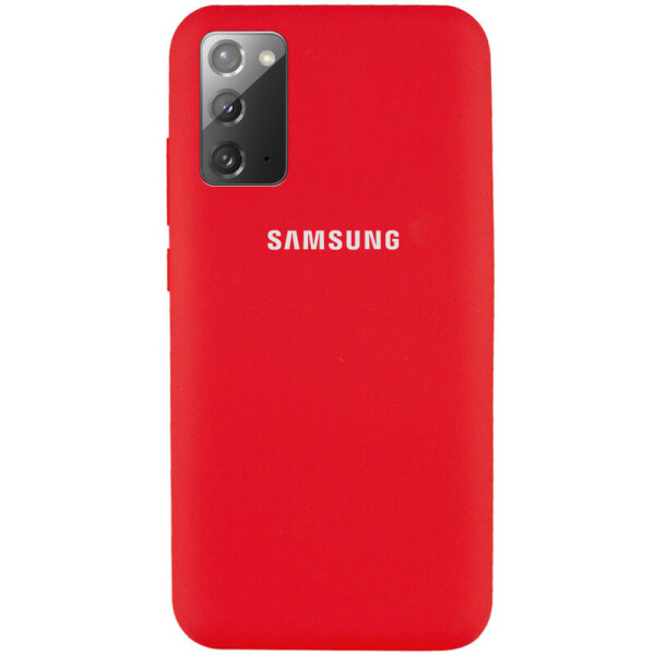 Чехол Silicone Cover Full Protective (AA) для Samsung Galaxy Note 20 Красный / Red (is_00000037988_17)
Чехол Silicone Cover Full Protective (AA) для Samsung Galaxy Note 20 Красный / Red (is_00000037988_17)