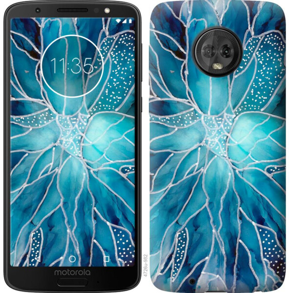 Чехол на Motorola Moto G6 чернило (04798)
