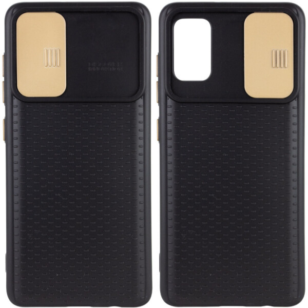 Чехол Camshield Black TPU со шторкой защищающей камеру для Samsung Galaxy A41 Черный / Золотой (is_00000038150_2)
Чехол Camshield Black TPU со шторкой защищающей камеру для Samsung Galaxy A41 Черный / Золотой (is_00000038150_2)