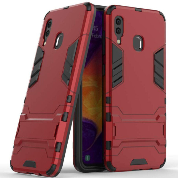 Ударопрочный чехол-подставка Transformer для Samsung Galaxy A20 / A30 с мощной защитой корпуса
Ударопрочный чехол-подставка Transformer для Samsung Galaxy A20 / A30 с мощной защитой корпуса