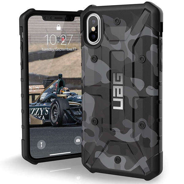 Ударопрочный чехол UAG Pathfinder камуфляж для Apple iPhone XS Max (6.5") Серый (is_00000032696_3)
Ударопрочный чехол UAG Pathfinder камуфляж для Apple iPhone XS Max (6.5") Серый (is_00000032696_3)
