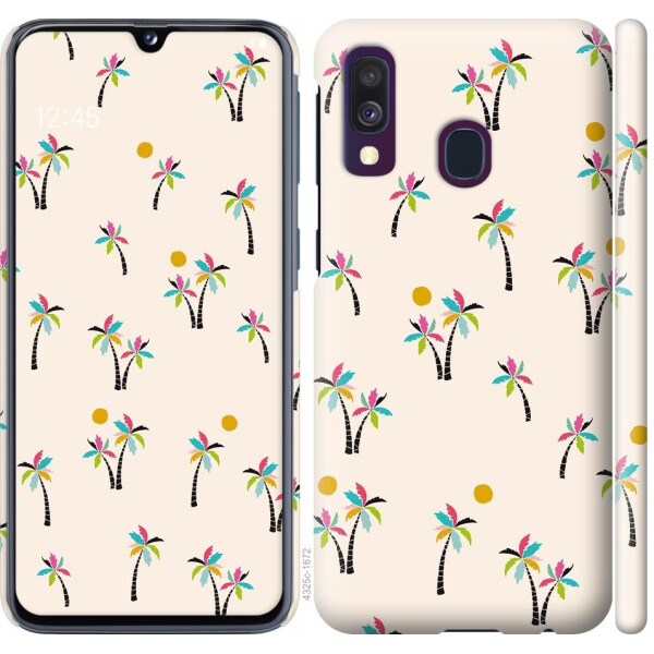 Чехол на Samsung Galaxy A40 2019 A405F Пальмочки (04798) 
Чехол на Samsung Galaxy A40 2019 A405F Пальмочки (04798)