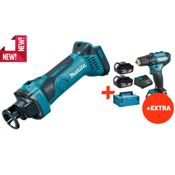 Аккумуляторный фрезер по гипсокартону Makita DCO180Z+Makita DF333DNX10+акк.12V 2Ah+2 акк.18V 5Ah+з/у+Makpac
Аккумуляторный фрезер по гипсокартону Makita DCO180Z+Makita DF333DNX10+акк.12V 2Ah+2 акк.18V 5Ah+з/у+Makpac