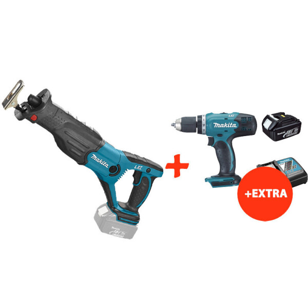 Аккумуляторная ножовка Makita DJR181Z+аккумуляторная дрель-шуруповерт Makita DDF453RFX7 (DJR181RFX7)
Аккумуляторная ножовка Makita DJR181Z+аккумуляторная дрель-шуруповерт Makita DDF453RFX7 (DJR181RFX7)