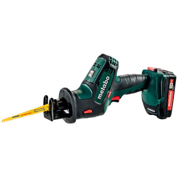 Аккумуляторная сабельная пила Metabo SSE 18 LTX Compact + 2 акб 18 V 2 Ah + з/у + кейс (602266500)
Аккумуляторная сабельная пила Metabo SSE 18 LTX Compact + 2 акб 18 V 2 Ah + з/у + кейс (602266500)