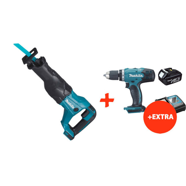 Аккумуляторная ножовка Makita DJR186Z+аккумуляторная дрель-шуруповерт Makita DDF453RFX7 (DJR186RFX7)
Аккумуляторная ножовка Makita DJR186Z+аккумуляторная дрель-шуруповерт Makita DDF453RFX7 (DJR186RFX7)