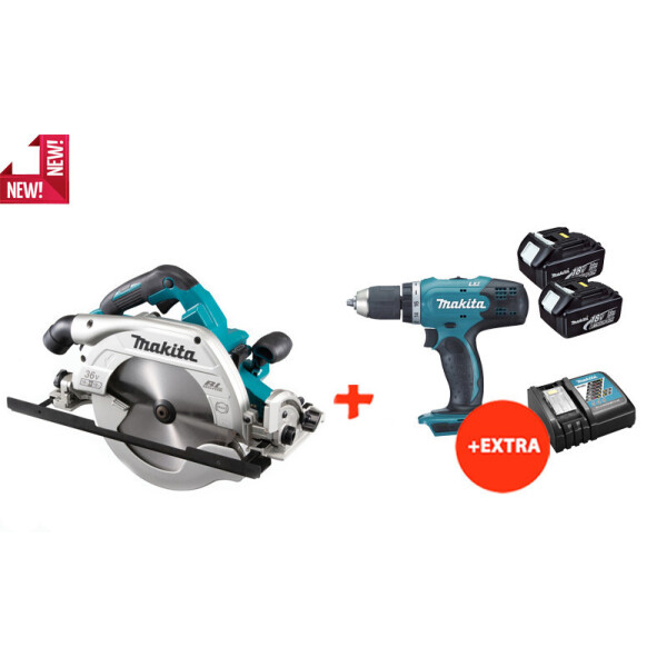 Аккумуляторная бесщеточная дисковая пила Makita DHS900Z+аккумуляторная дрель-шуруповерт Makita DDF453RFX7
Аккумуляторная бесщеточная дисковая пила Makita DHS900Z+аккумуляторная дрель-шуруповерт Makita DDF453RFX7