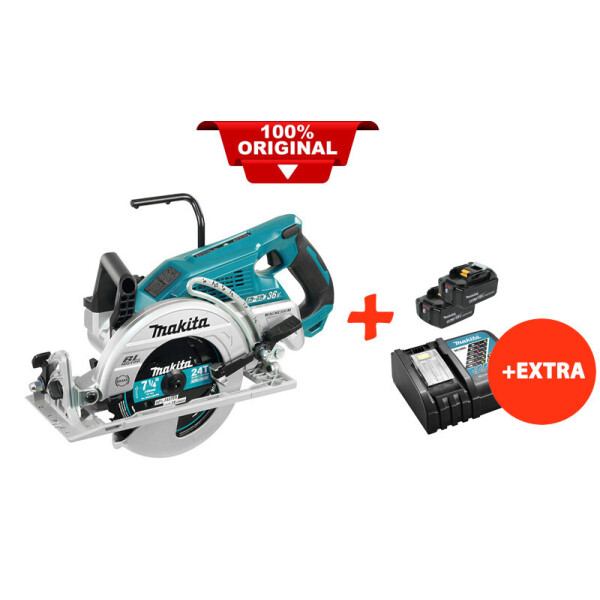 Аккумуляторная дисковая пила Makita DRS780Z+2 акк.18V 5 Ah+быстрозарядное ЗУ (DRS780RT2)
Аккумуляторная дисковая пила Makita DRS780Z+2 акк.18V 5 Ah+быстрозарядное ЗУ (DRS780RT2)