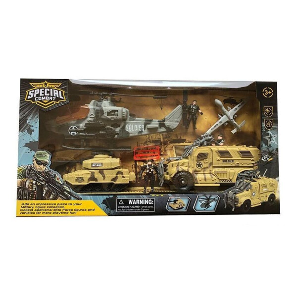Детский Игровой набор Special Combat | Детский военный набор танк, машинка, беспилотник
Детский Игровой набор Special Combat | Детский военный набор танк, машинка, беспилотник