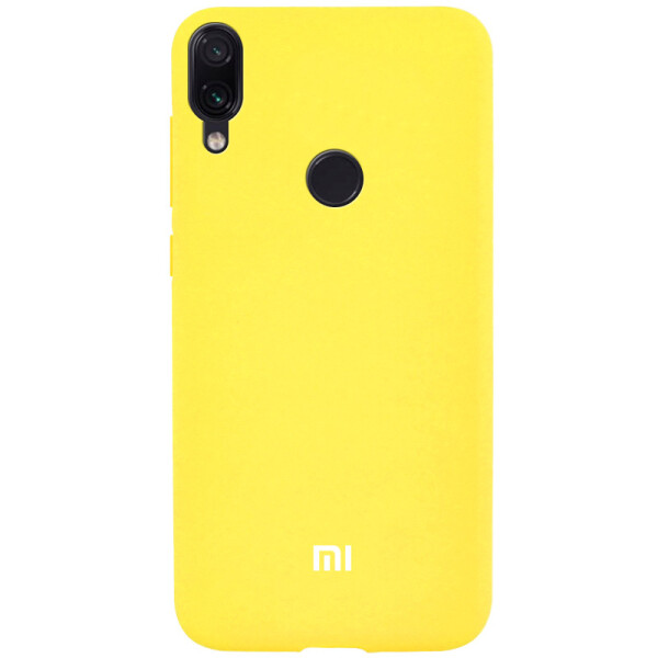 Чехол-накладка Soft-touch logo series для Xiaomi Redmi Note 7 / Note 7 Pro / Note 7s Желтый / Yellow (119793)
Чехол-накладка Soft-touch logo series для Xiaomi Redmi Note 7 / Note 7 Pro / Note 7s Желтый / Yellow (119793)