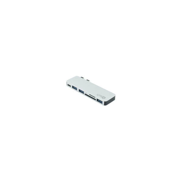 USB-хаб Qitech Aluminum Mini Type-C + Type-A + MicroSD + SD для Macbook Pro и Air Silver (QT-Hub4silver)
USB-хаб Qitech Aluminum Mini Type-C + Type-A + MicroSD + SD для Macbook Pro и Air Silver (QT-Hub4silver)