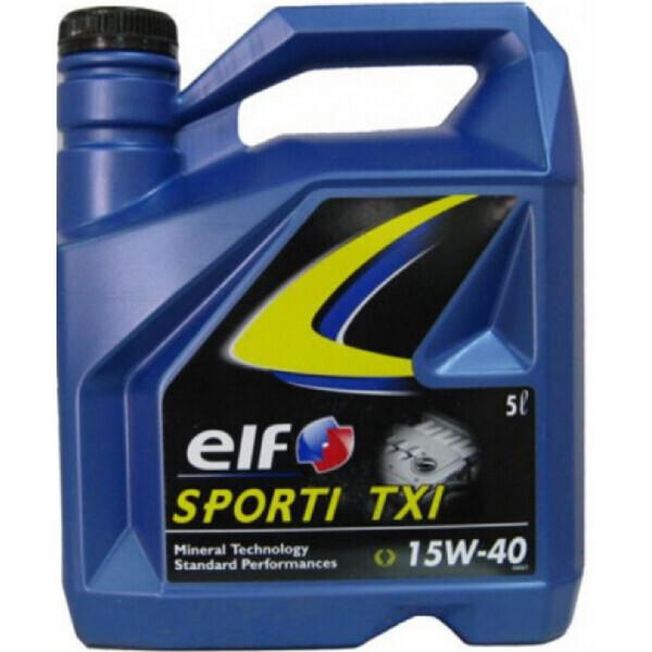 Моторное масло Elf Sporti TXI 15W-40 5л
Моторное масло Elf Sporti TXI 15W-40 5л
