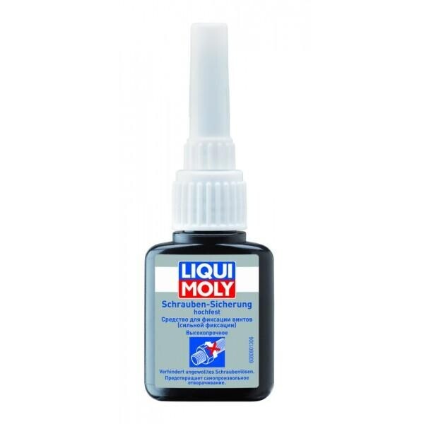 Средство для фиксации винтов высокой прочности Liqui Moly Schrauben-Sicherung Hochfest 0,01л
Средство для фиксации винтов высокой прочности Liqui Moly Schrauben-Sicherung Hochfest 0,01л