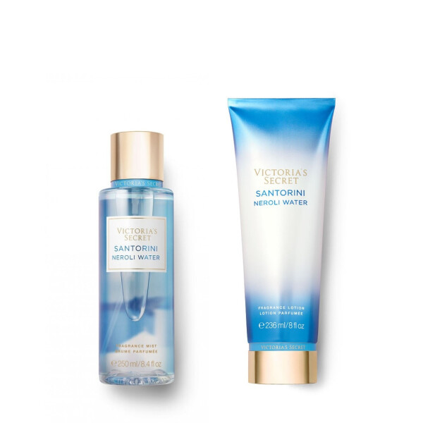 Подарунковий набір Santorini Neroli Water (Fragrance Mist/Fragrance Nourishing Hand & Body Lotion) Victoria's Secret VSS00658 250 мл/236 мл
Подарунковий набір Santorini Neroli Water (Fragrance Mist/Fragrance Nourishing Hand & Body Lotion) Victoria's Secret VSS00658 250 мл/236 мл