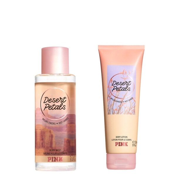 Подарунковий набір PINK Desert Petals (Body Mists & Body Lotion) Victoria's Secret VSS00654 250 мл/236 мл
Подарунковий набір PINK Desert Petals (Body Mists & Body Lotion) Victoria's Secret VSS00654 250 мл/236 мл
