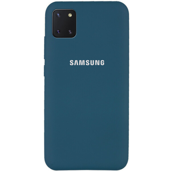 Чехол Silicone Cover Full Protective (AA) для Samsung Galaxy Note 10 Lite (A81) Синий / Cosmos blue (2708589)
Чехол Silicone Cover Full Protective (AA) для Samsung Galaxy Note 10 Lite (A81) Синий / Cosmos blue (2708589)