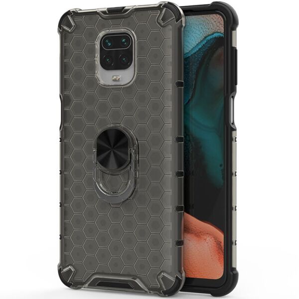Ударопрочный чехол Honey Ring для Xiaomi Redmi Note 9s / Note 9 Pro / Note 9 Pro Max Черный (157827)
Ударопрочный чехол Honey Ring для Xiaomi Redmi Note 9s / Note 9 Pro / Note 9 Pro Max Черный (157827)