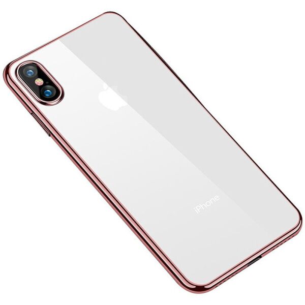 Прозрачный силиконовый чехол с глянцевой окантовкой Full Camera для Apple iPhone XS Max (6.5'') Rose Gold (158645)
Прозрачный силиконовый чехол с глянцевой окантовкой Full Camera для Apple iPhone XS Max (6.5'') Rose Gold (158645)