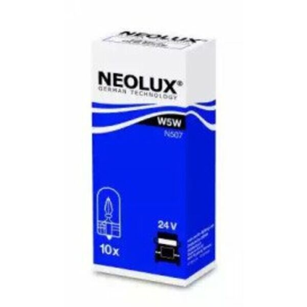 Neolux N507 Лампа накаливания, фонарь указателя поворота, Лампа накаливания, фонарь освещения номерн
Neolux N507 Лампа накаливания, фонарь указателя поворота, Лампа накаливания, фонарь освещения номерн