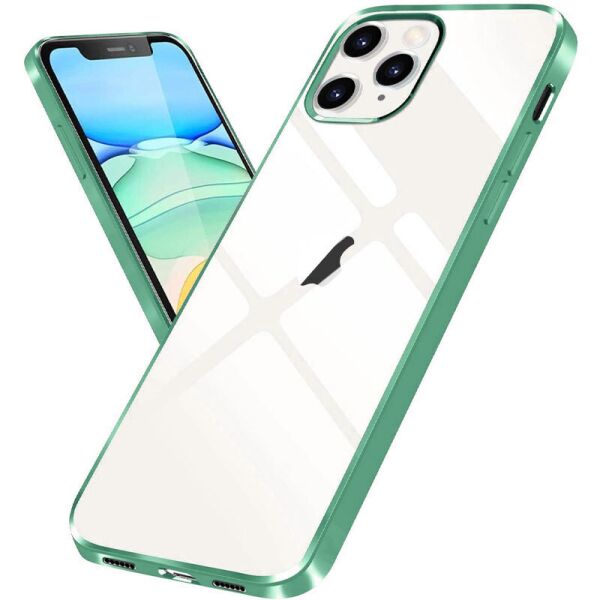 Прозрачный силиконовый чехол с глянцевой окантовкой для Apple iPhone 12 (6.1'') Зеленый (158590)
Прозрачный силиконовый чехол с глянцевой окантовкой для Apple iPhone 12 (6.1'') Зеленый (158590)
