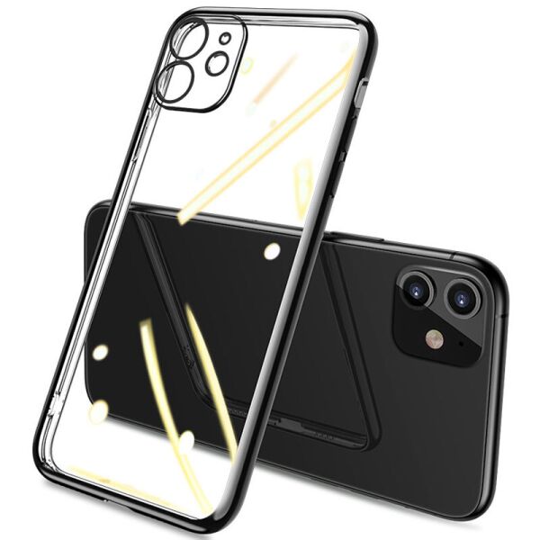 Прозрачный силиконовый чехол с глянцевой окантовкой Full Camera для Apple iPhone 11 (6.1'') Черный (158587)
Прозрачный силиконовый чехол с глянцевой окантовкой Full Camera для Apple iPhone 11 (6.1'') Черный (158587)