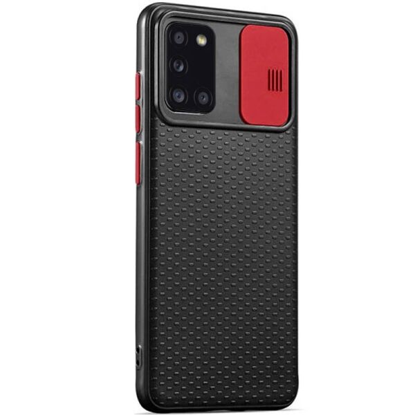 Чехол Camshield Black TPU со шторкой защищающей камеру для Samsung Galaxy A31 Черный / Красный (is_00000037459_3)
Чехол Camshield Black TPU со шторкой защищающей камеру для Samsung Galaxy A31 Черный / Красный (is_00000037459_3)