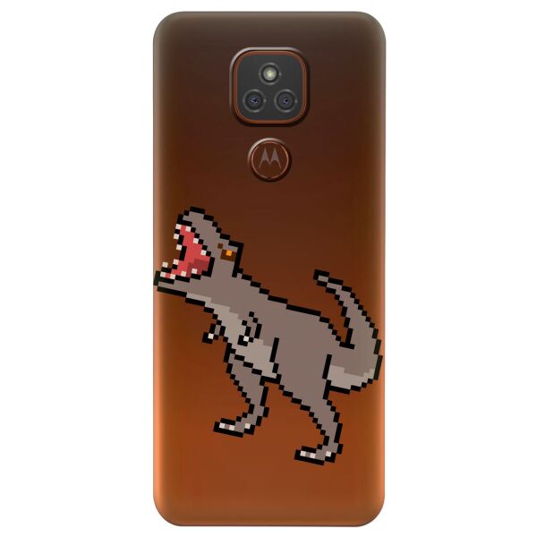 Прозрачный силиконовый чехол iSwag для Motorola Moto G9 Play с рисунком - Пиксельный динозавр (KS6625)
Прозрачный силиконовый чехол iSwag для Motorola Moto G9 Play с рисунком - Пиксельный динозавр (KS6625)