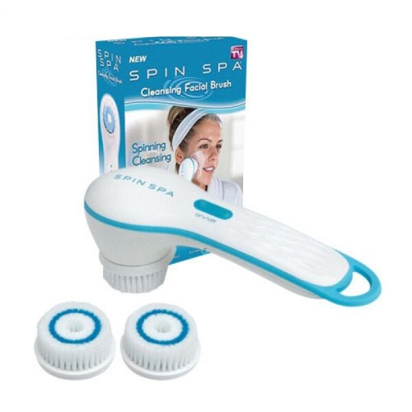 Массажная щетка для чистки лица Spin Spa Cleansing Facial Brush Средство для чистки лица
Массажная щетка для чистки лица Spin Spa Cleansing Facial Brush Средство для чистки лица