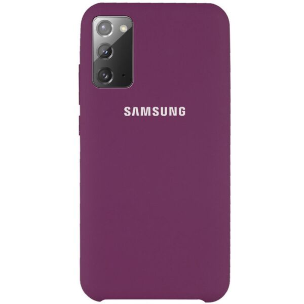 Противоударный Защитный Силиконовый Чехол - Накладка Epik Silicone Cover (AAA) для Samsung Galaxy Note 20 Термополиуретановый / с Микрофиброй / Фиолетовый / Grape
Противоударный Защитный Силиконовый Чехол - Накладка Epik Silicone Cover (AAA) для Samsung Galaxy Note 20 Термополиуретановый / с Микрофиброй / Фиолетовый / Grape